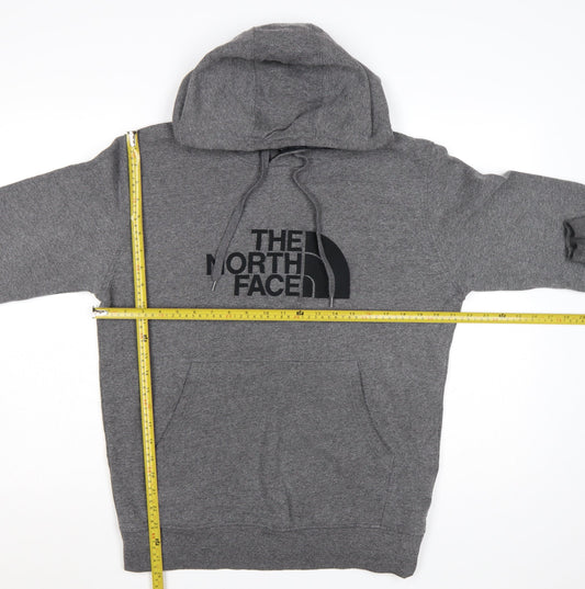 The North Face Mens Grey Pullover Hoodie Size M Regular Fit