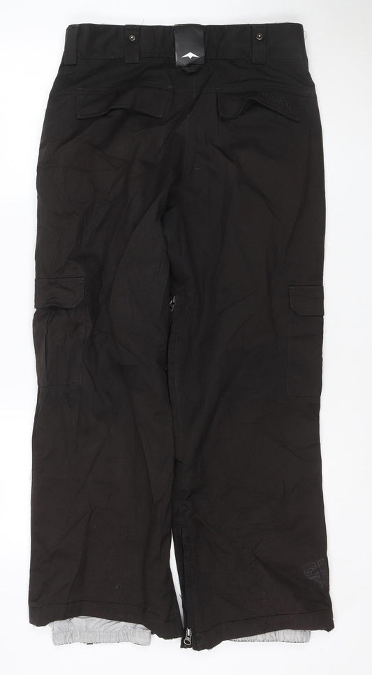 686 Women’s Black Size 10 Waterproof Insulated Snow Ski Pants