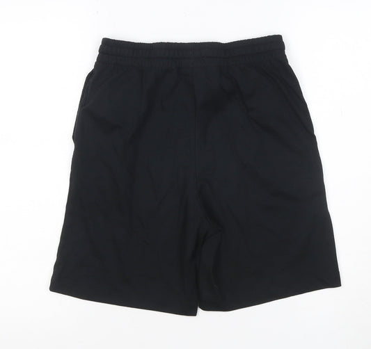 Nike Teens Black XL Athletic Drawstring Shorts Logo Pockets