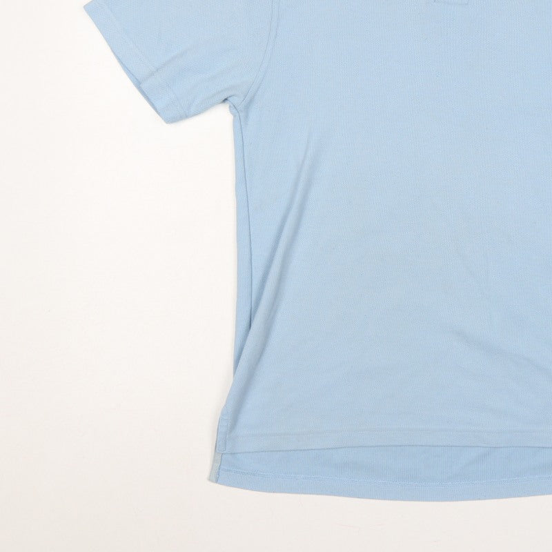 Additional view of Lyle & Scott Men’s Blue L Vintage Logo Short Sleeve Pique Polo