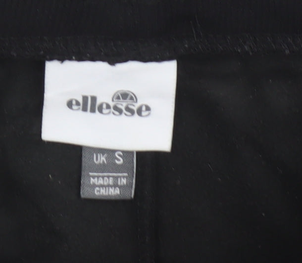 Additional view of Ellesse Men’s Black S Sweat Shorts Drawstring Logo Pockets