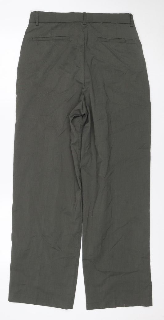 ASOS Men’s Green 30L Slim Flat Front Formal Trousers