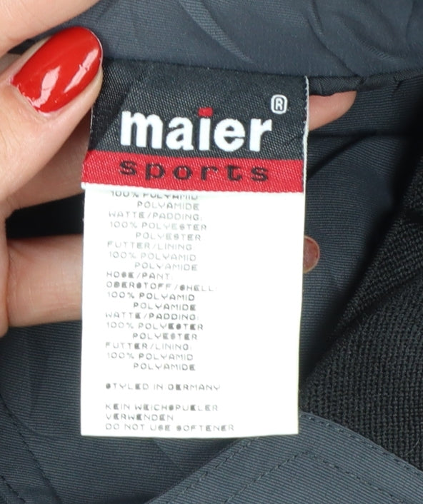 Maier Sports Women Grey Size 16 Insulated Waterproof Ski Snow Pants