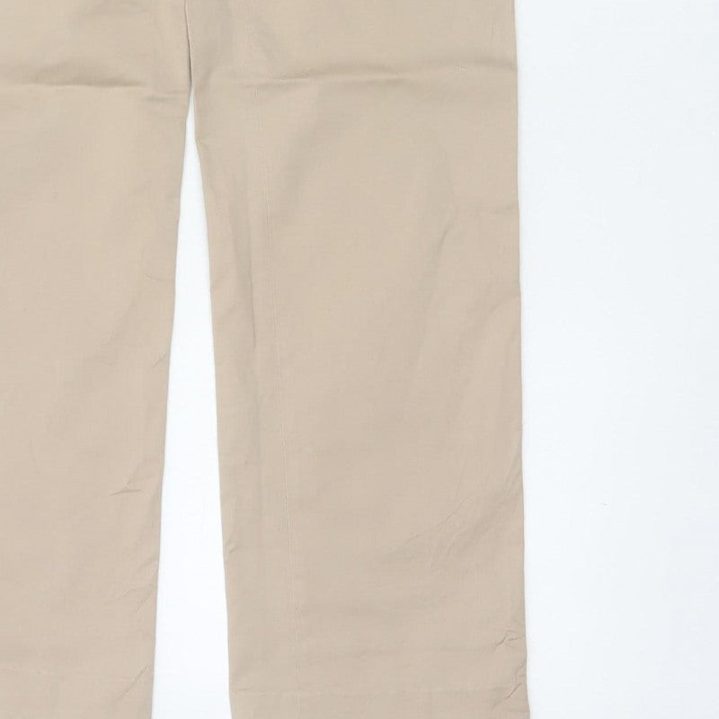 Hobbs Women’s Beige Size 10 Straight Leg Chino Trousers