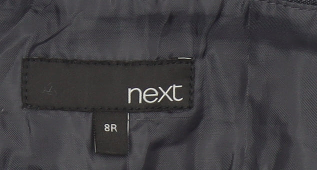 Next Women’s Blue Size 8R Tailored Bootcut Dress Trousers Pockets