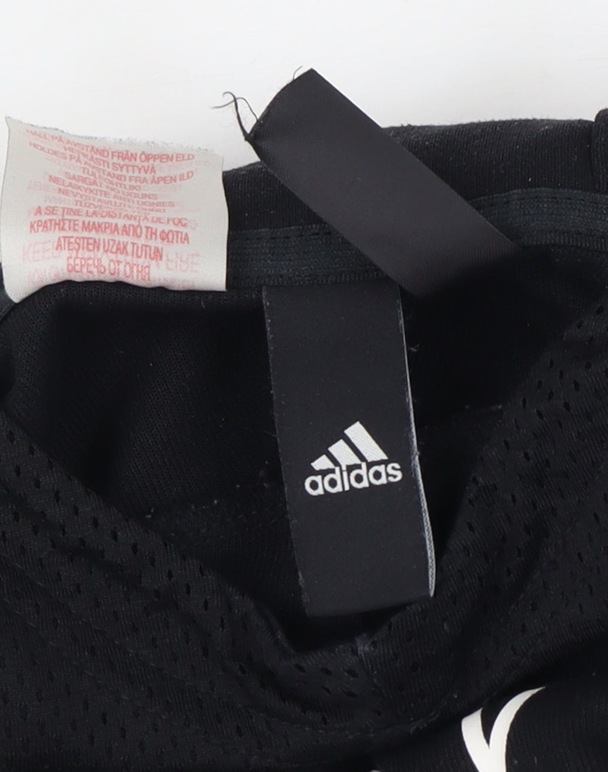 Additional view of adidas boys’ black logo 15-16 years graphic pullover hoodie