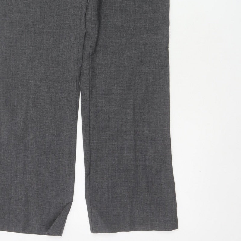 Austin Reed Women’s Grey Size 10 Tailored Straight Dress Trousers
