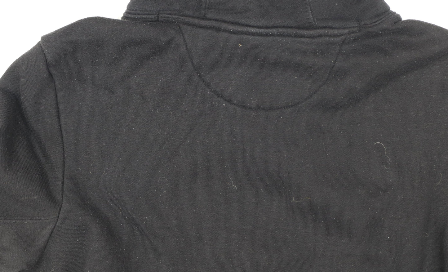 SoulCal & Co Men’s Black S Pullover Hoodie Logo Pocket Drawstring
