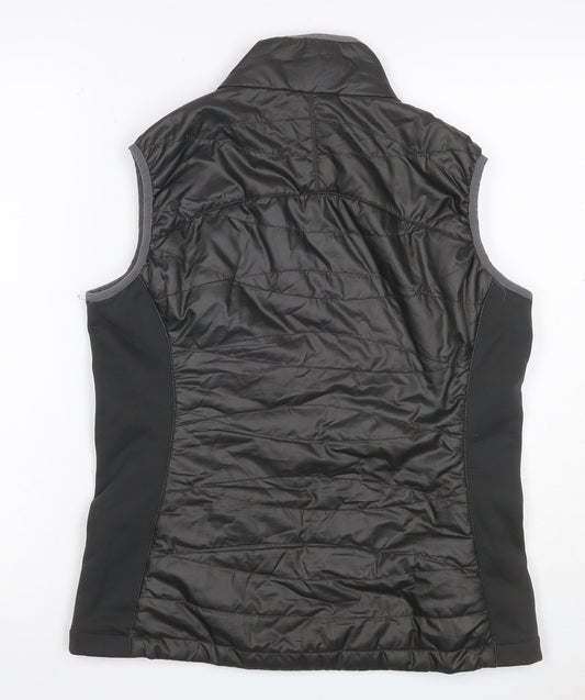 REI Unisex Adults Black M Quilted Puffer Waistcoat Gilet