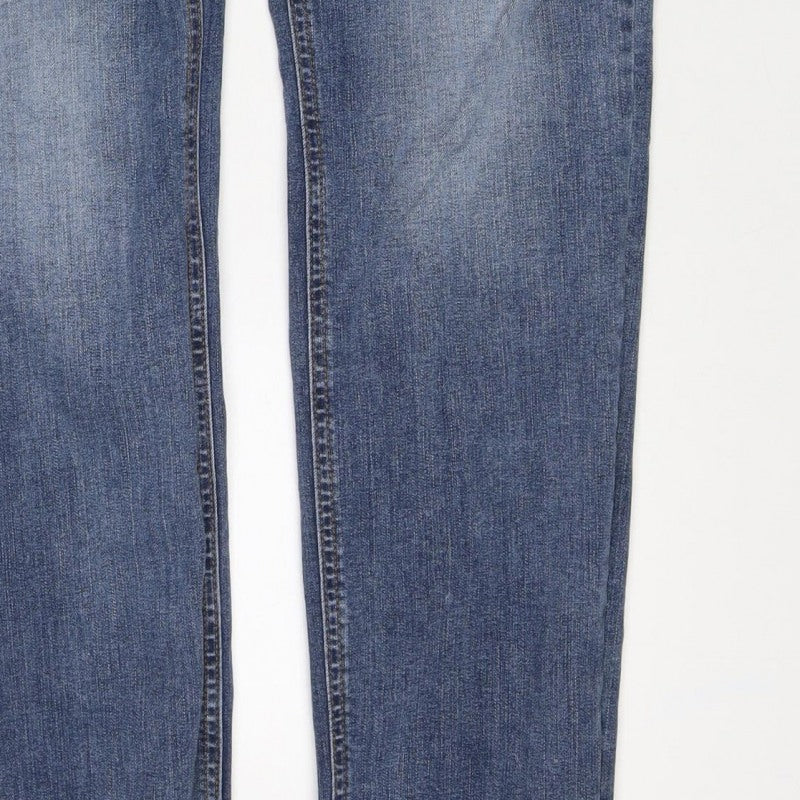 Additional view of Denim Co. Men’s Blue W34 L34 Slim Straight Stretch Jeans