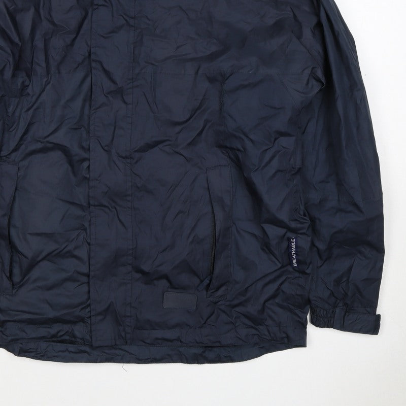 Additional view of Target Dry Men’s Blue XS Breathable Windbreaker Jacket Full Zip