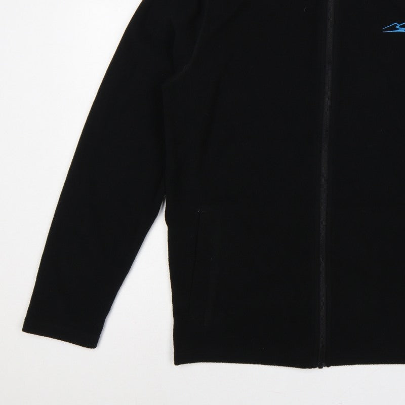 Rocktrail Men’s Black M Fleece Full Zip Outdoor Jacket