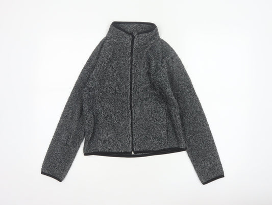 Peter Storm Boys Grey 9-10 Years Fleece Full Zip Jacket Pockets
