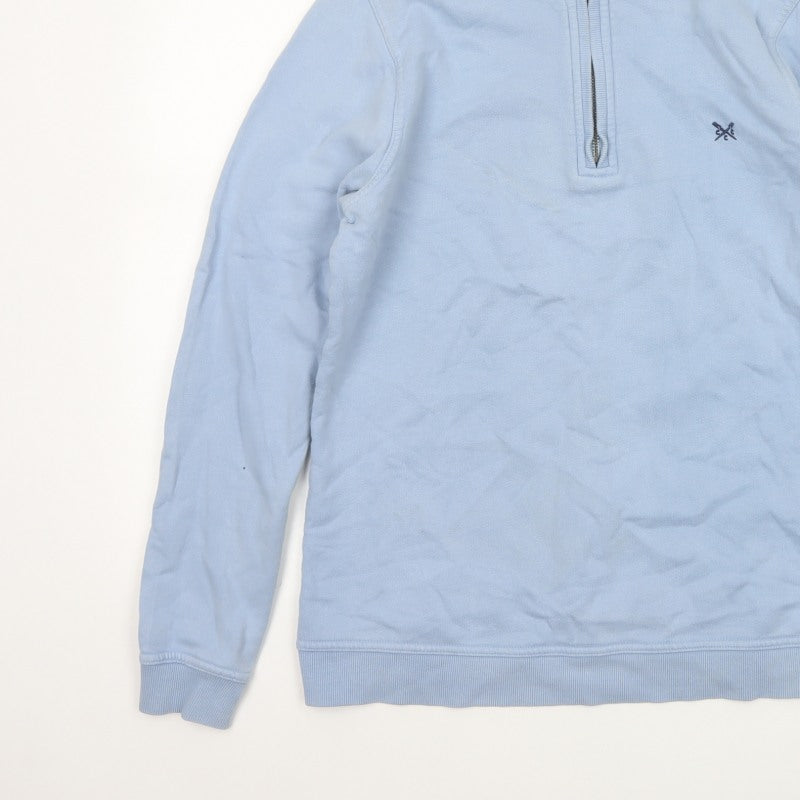 Crew Clothing Company Women’s Blue Size 10 1/4 Zip Sweatshirt