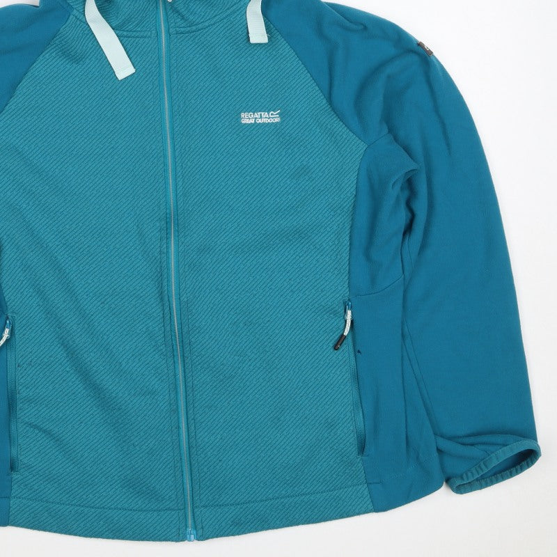 Regatta Women’s Blue UK 20 Hooded Softshell Full Zip Jacket