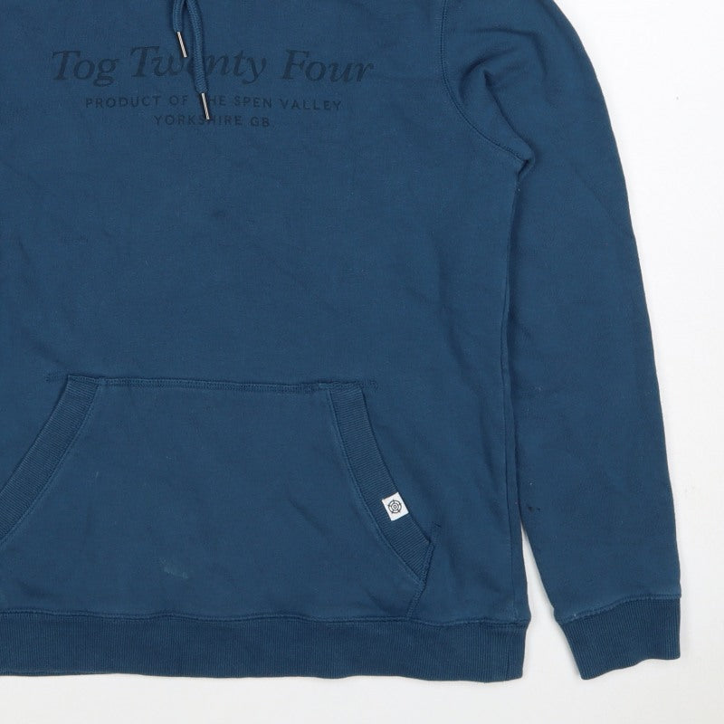 Tog Twenty Four Women’s Blue Size 10 Logo Pullover Hoodie