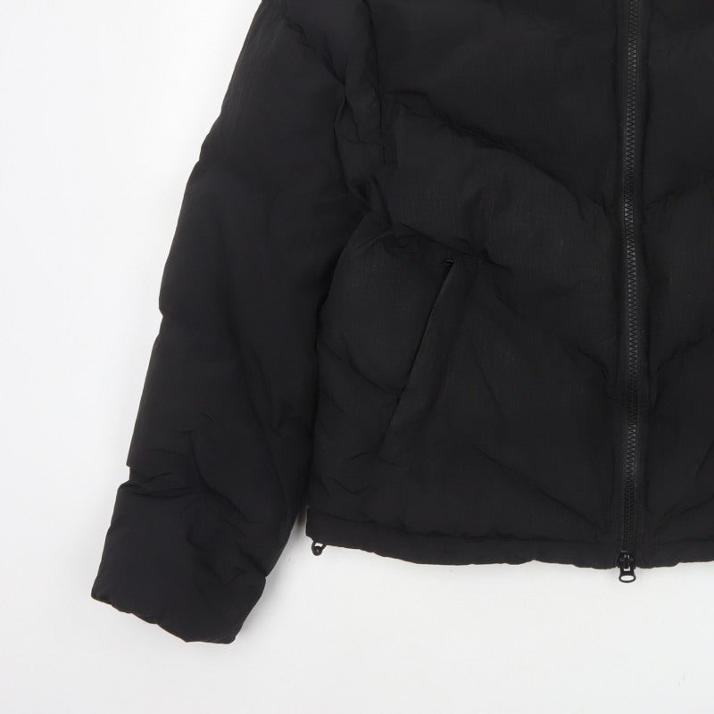 Trapstar Womens Black M Puffer Jacket Logo Quilted Full Zip