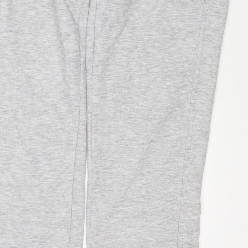 Additional view of Slazenger Men Grey L Jogger Sweatpants Cotton Blend Elastic Waist Sports