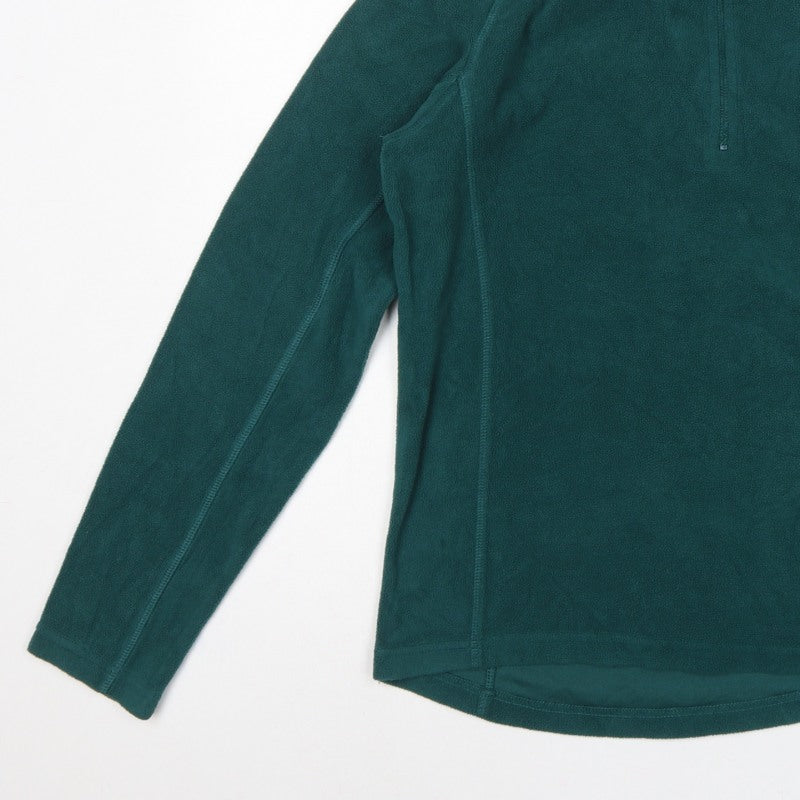 Trespass Mens Green L 1/4 Zip Fleece Sweatshirt