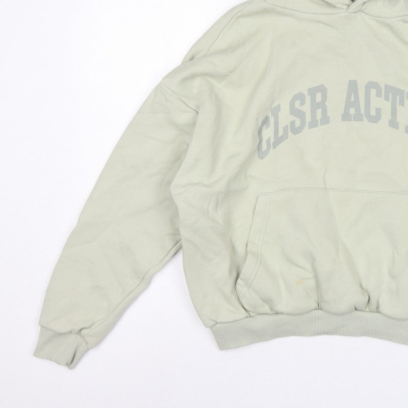 Closure LDN Women’s Beige UK 8 Pullover Hoodie Graphic Print