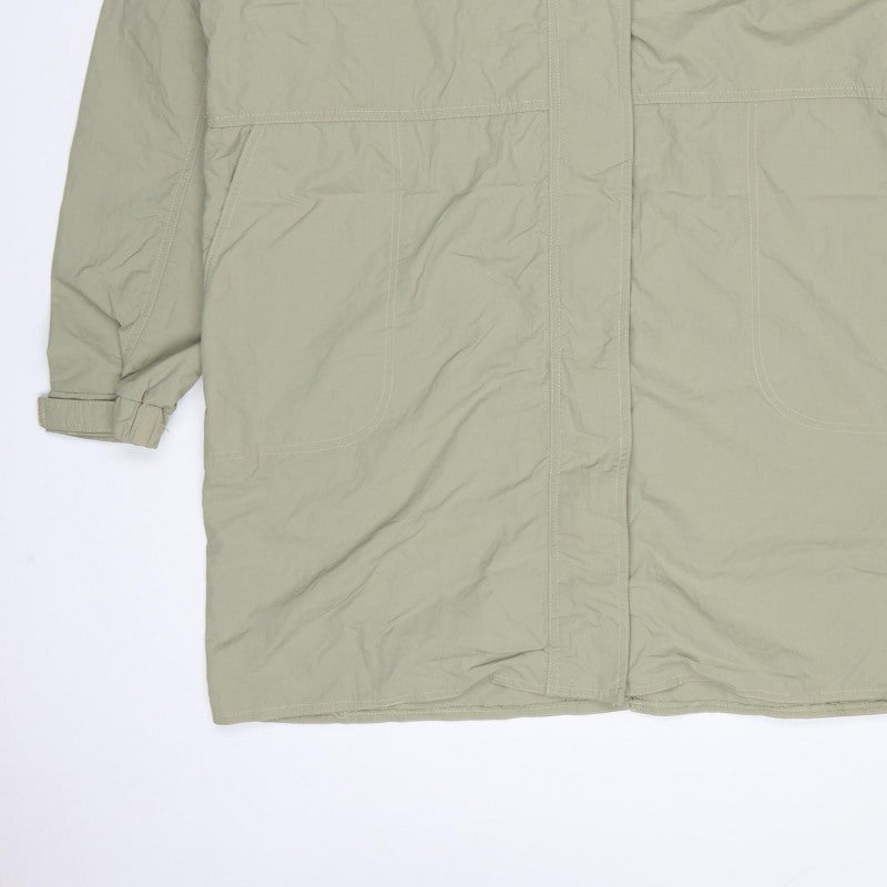 Missguided Women’s Green UK 16 Plus Long Hooded Parka Coat