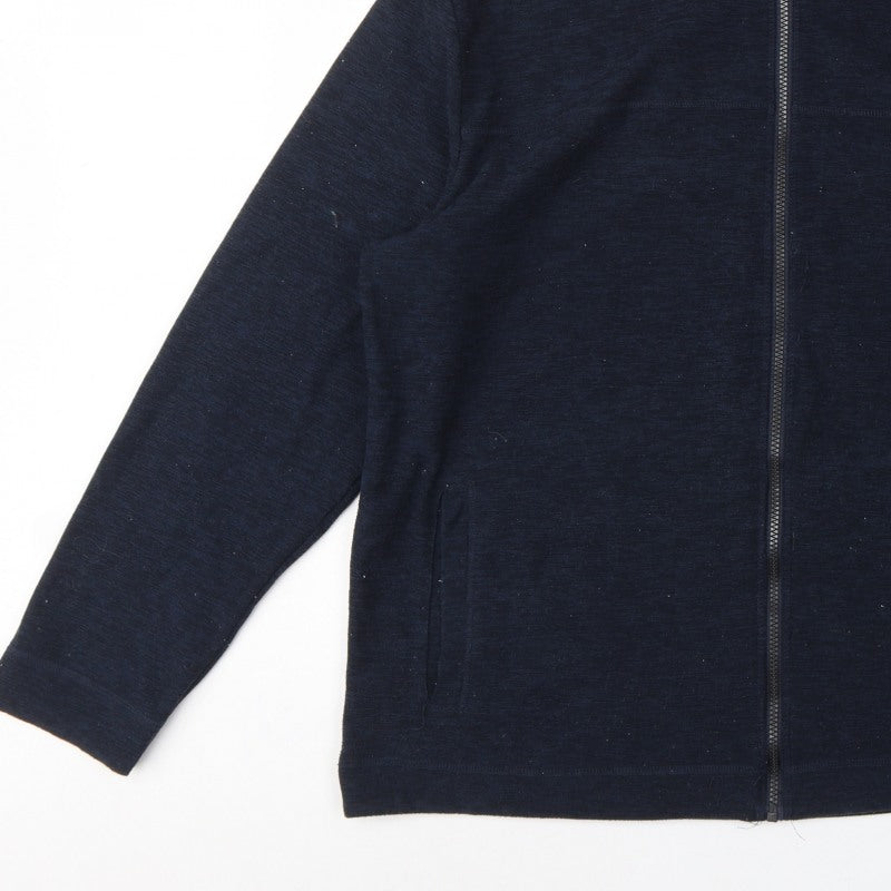 Regatta Men’s Navy XL Hooded Full Zip Fleece Jacket Outdoor