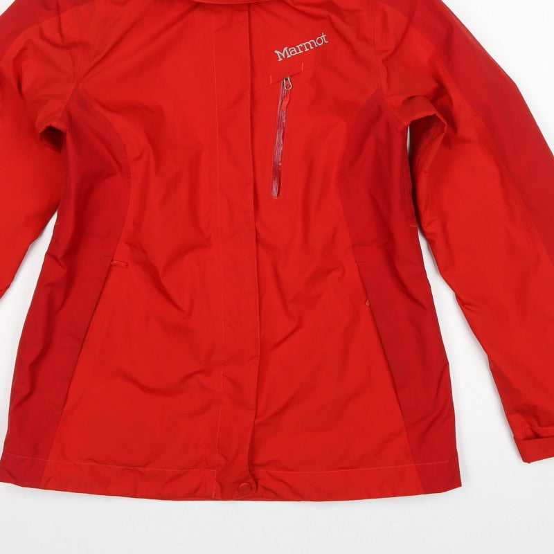 Marmot Women’s Red M Gore-Tex Hooded Ski Jacket Waterproof