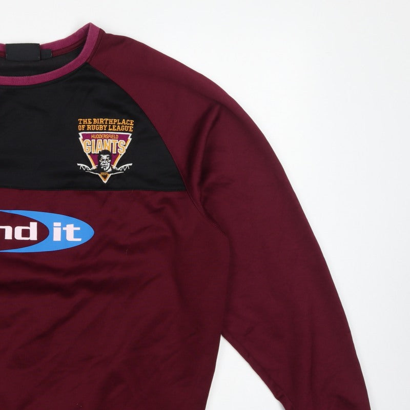 Additional view of KooGa Men’s XL Multicoloured Huddersfield Giants Rugby Sweatshirt