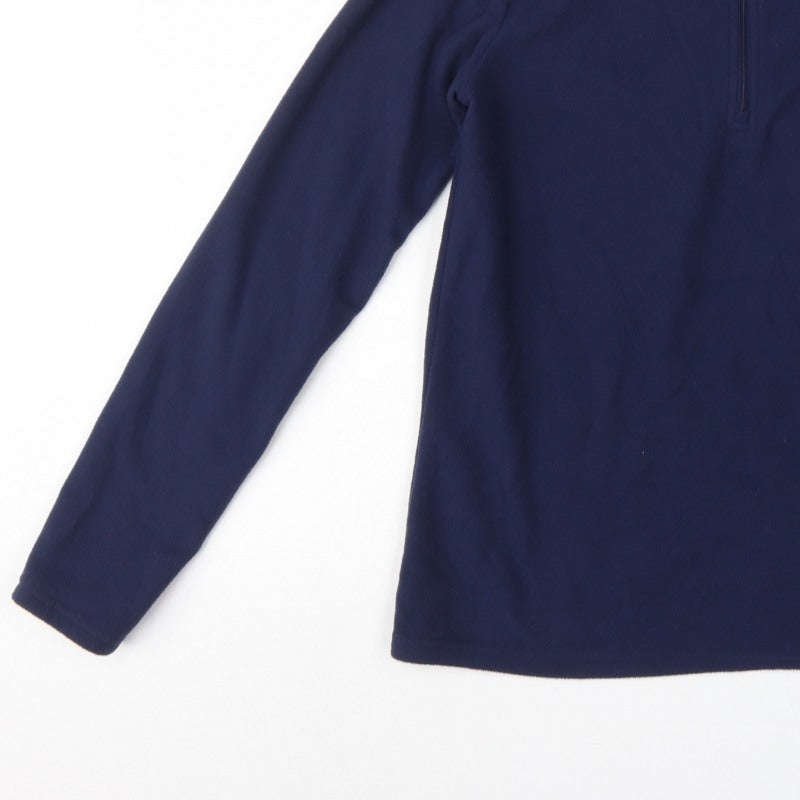 Peter Storm Women's Blue Size 12 1/4 Zip Fleece Sweatshirt Hiking