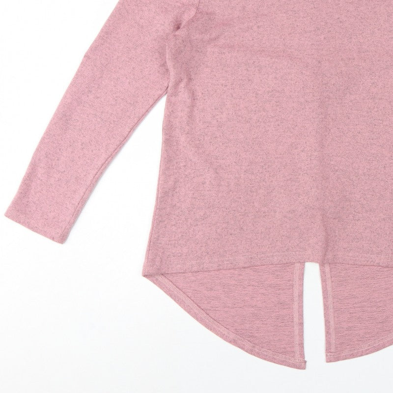 Roman Women Pink Size 16 Tunic Blouse Long Sleeve Bow Back Stretch