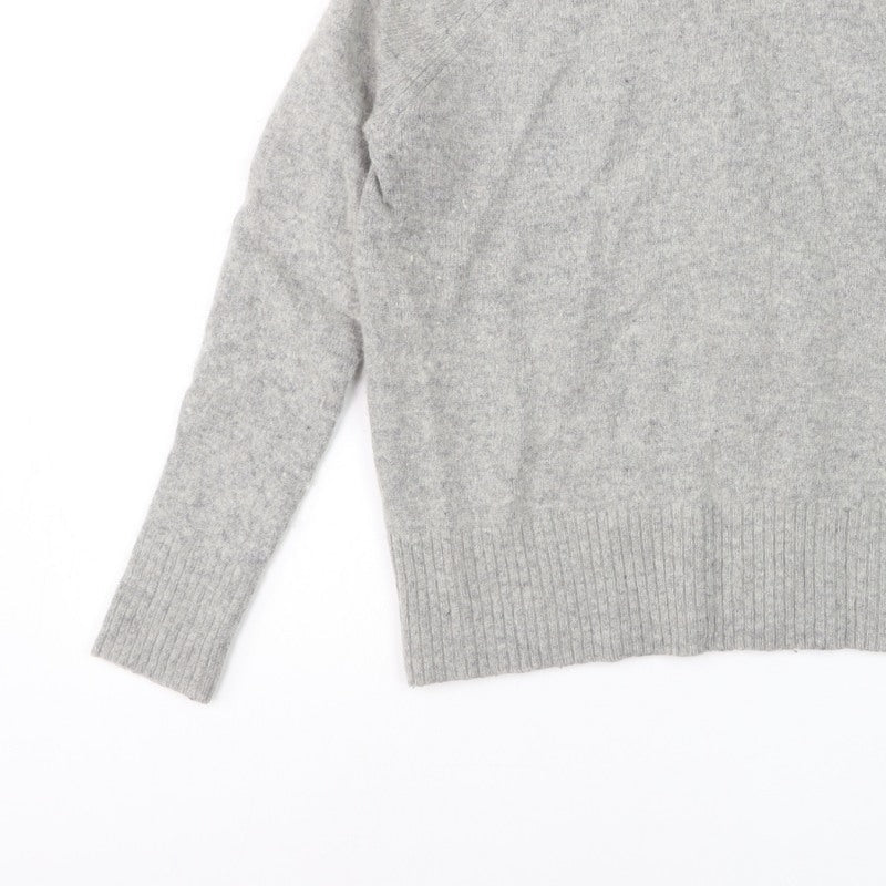 Superdry Women’s Grey S Crew Neck Raglan Knit Pullover Jumper
