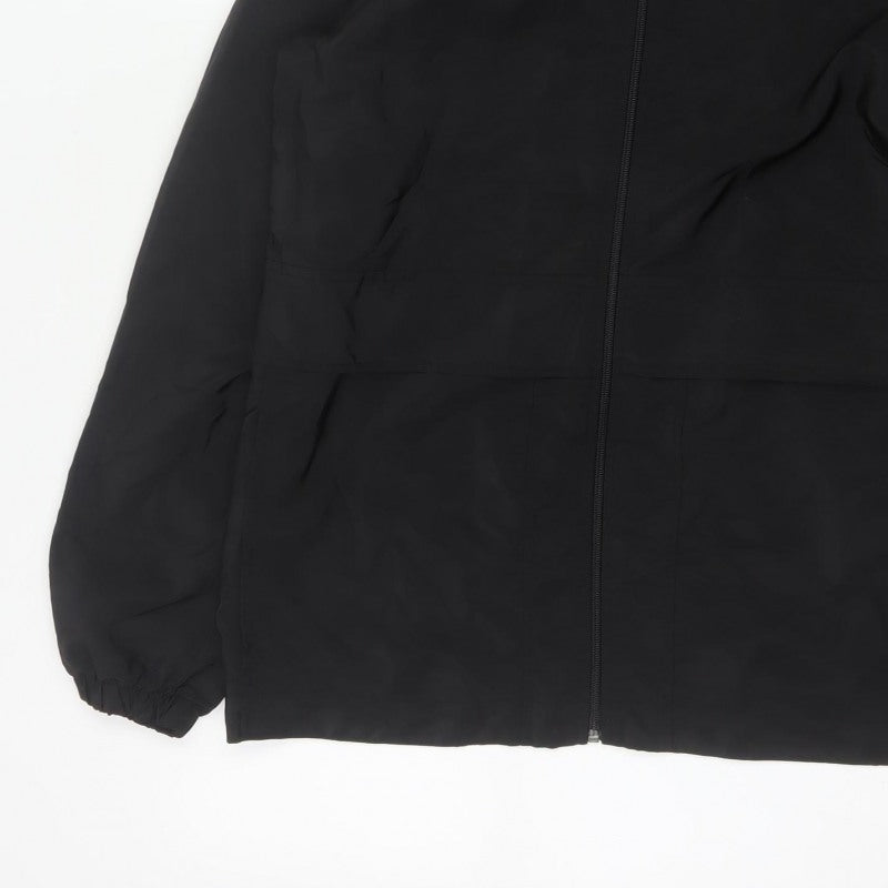 Rising Women’s Black XS Hooded Full Zip Lightweight Jacket
