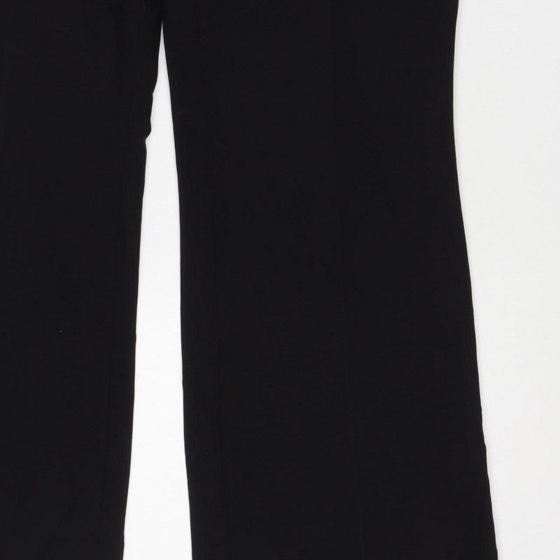 Principles Ben de Lisi Women Black Petite 10 Straight Dress Trousers