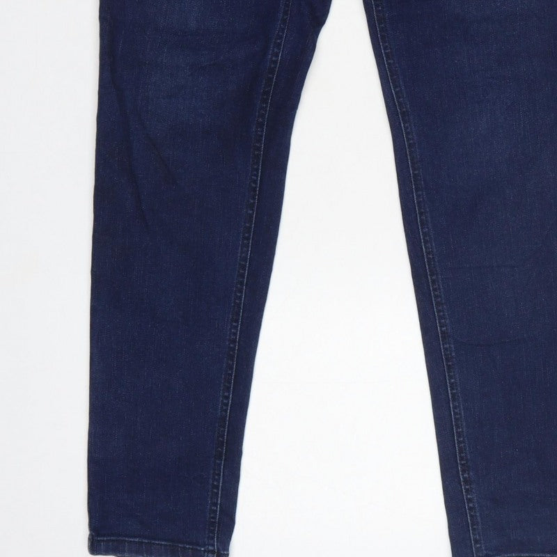Joules Women’s Blue UK 14 Skinny Stretch Denim Jeans 5 Pocket