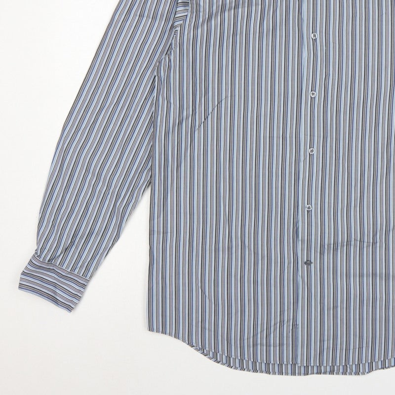 Next Men’s Multicolour Striped Tailored Fit Cotton Shirt 16 41cm