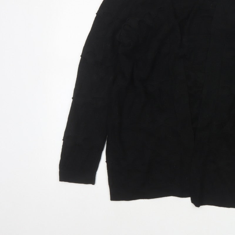 Marks & Spencer Per Una Women’s Black Size 10 Textured Knit Cardigan
