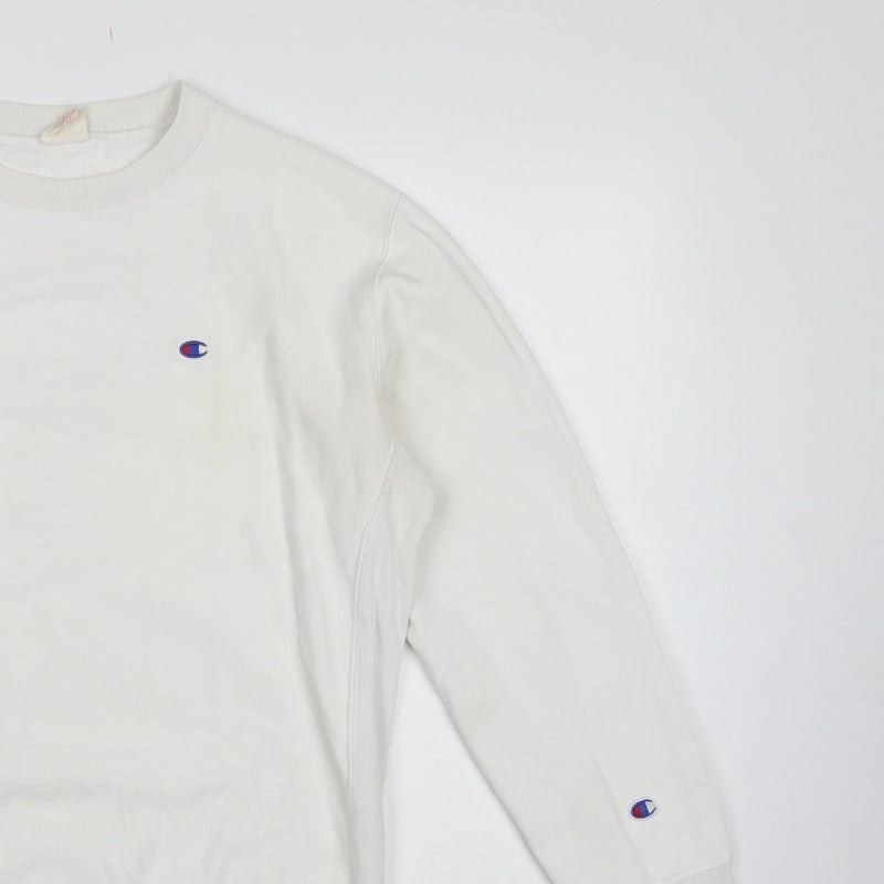 Champion Men’s Ivory XL Reverse Weave Crew Neck Pullover Sweatshirt