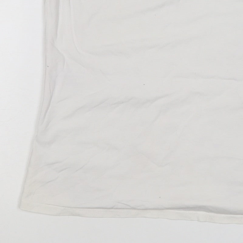 Fat Face Women White UK 10 Stretch Viscose Camisole Tank Top