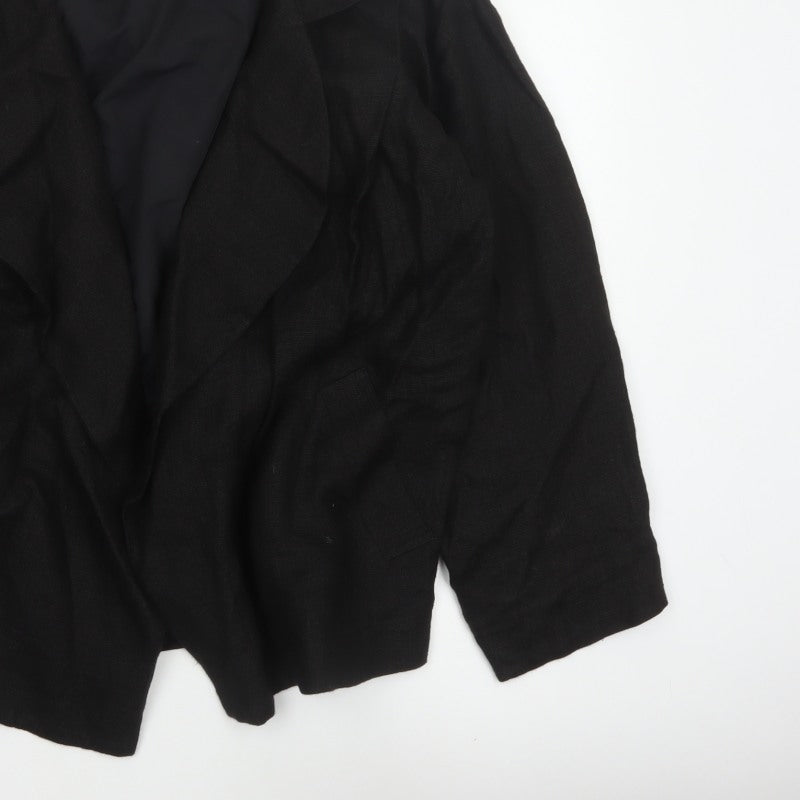 Phoebe English Women’s Black M Open Cotton Designer Jacket