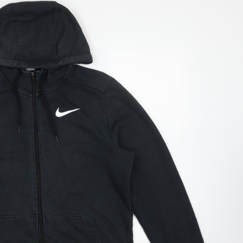 Nike Men’s Black S Dri-FIT Full Zip Hooded Fleece Hoodie