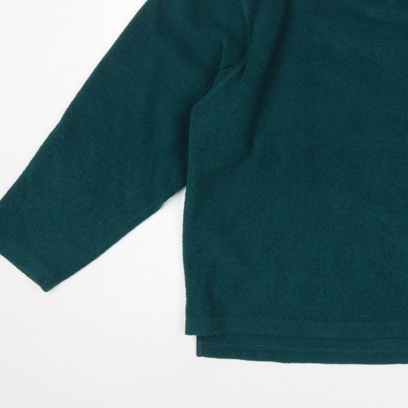 Giorgio Fellini Women Green M Fleece Pullover Sweatshirt Long Sleeve