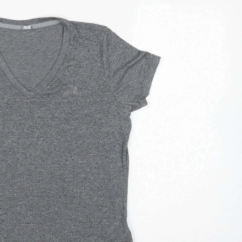 Under Armour Men’s Grey M HeatGear V-Neck Short Sleeve T-Shirt