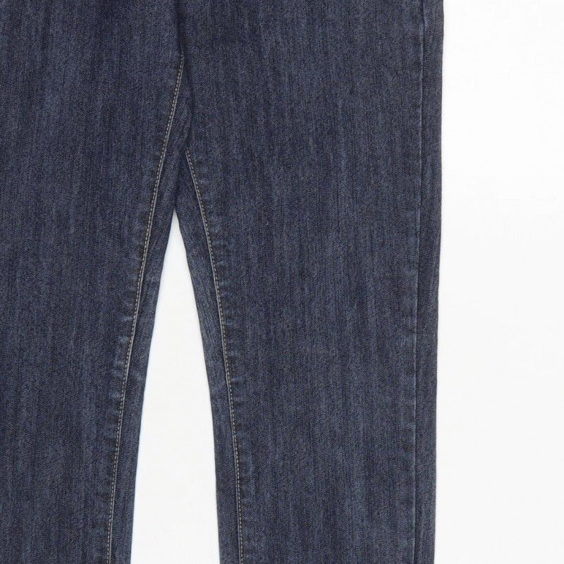 Poetry Women’s Blue Skinny Stretch Jeans UK 14 Dark Wash