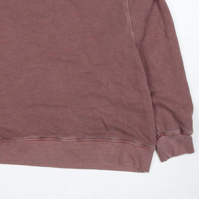 Per Una Women’s Pink L Pullover Sweatshirt Balloon Sleeves Cotton