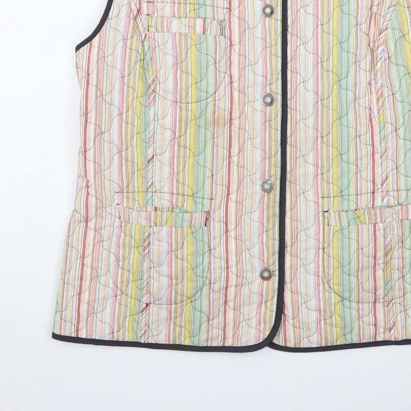 Concept UK Women’s Multicoloured UK 16 Quilted Padded Waistcoat