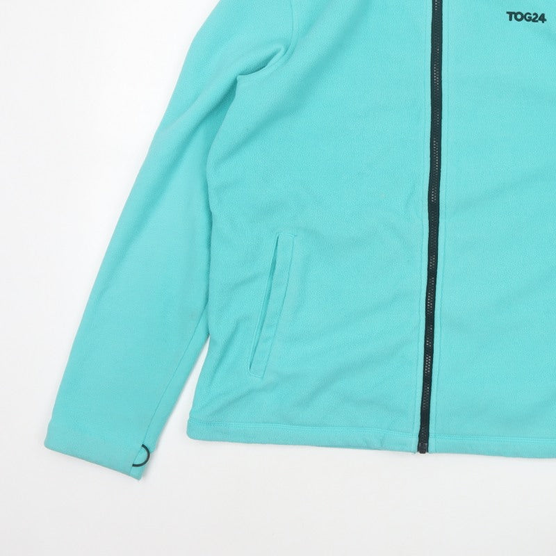 TOG24 Women’s Blue Size 16 Fleece Full Zip Basic Jacket