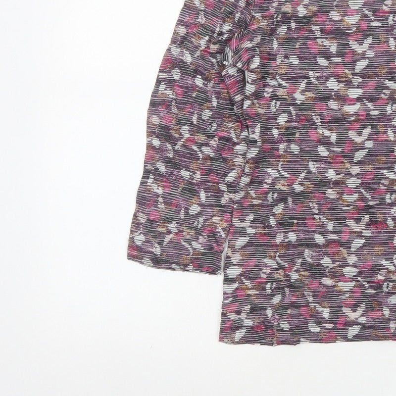 Bicalla Women’s Multicoloured XS Animal Print Stretch Jersey Top