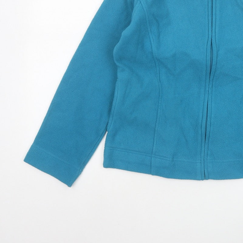 Isle Women’s Blue Size 10 Fleece Full Zip Basic Jacket