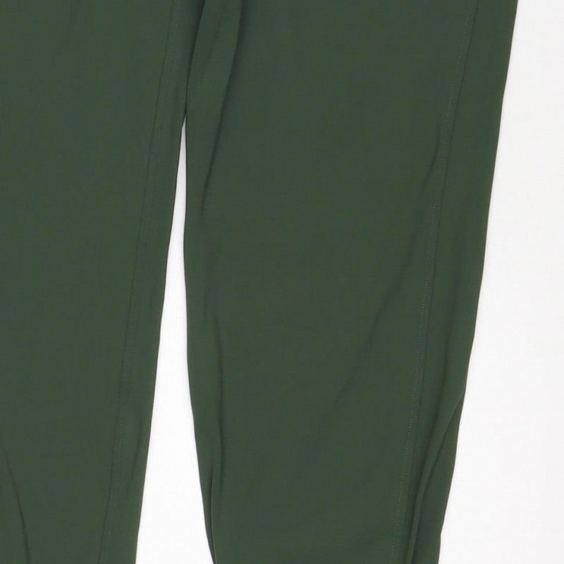Powercut Men's Green L Jogger Trousers Drawstring Stretch Gym Running
