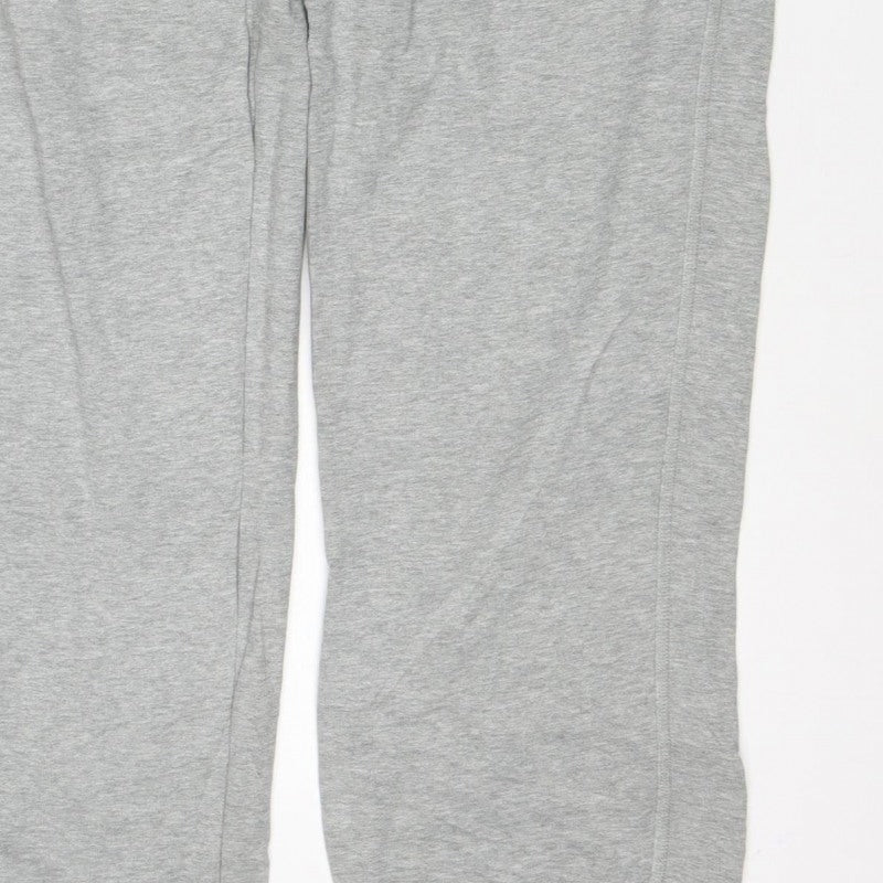 Nike Men’s Grey Large Sweatpants Jogger Cotton Drawstring